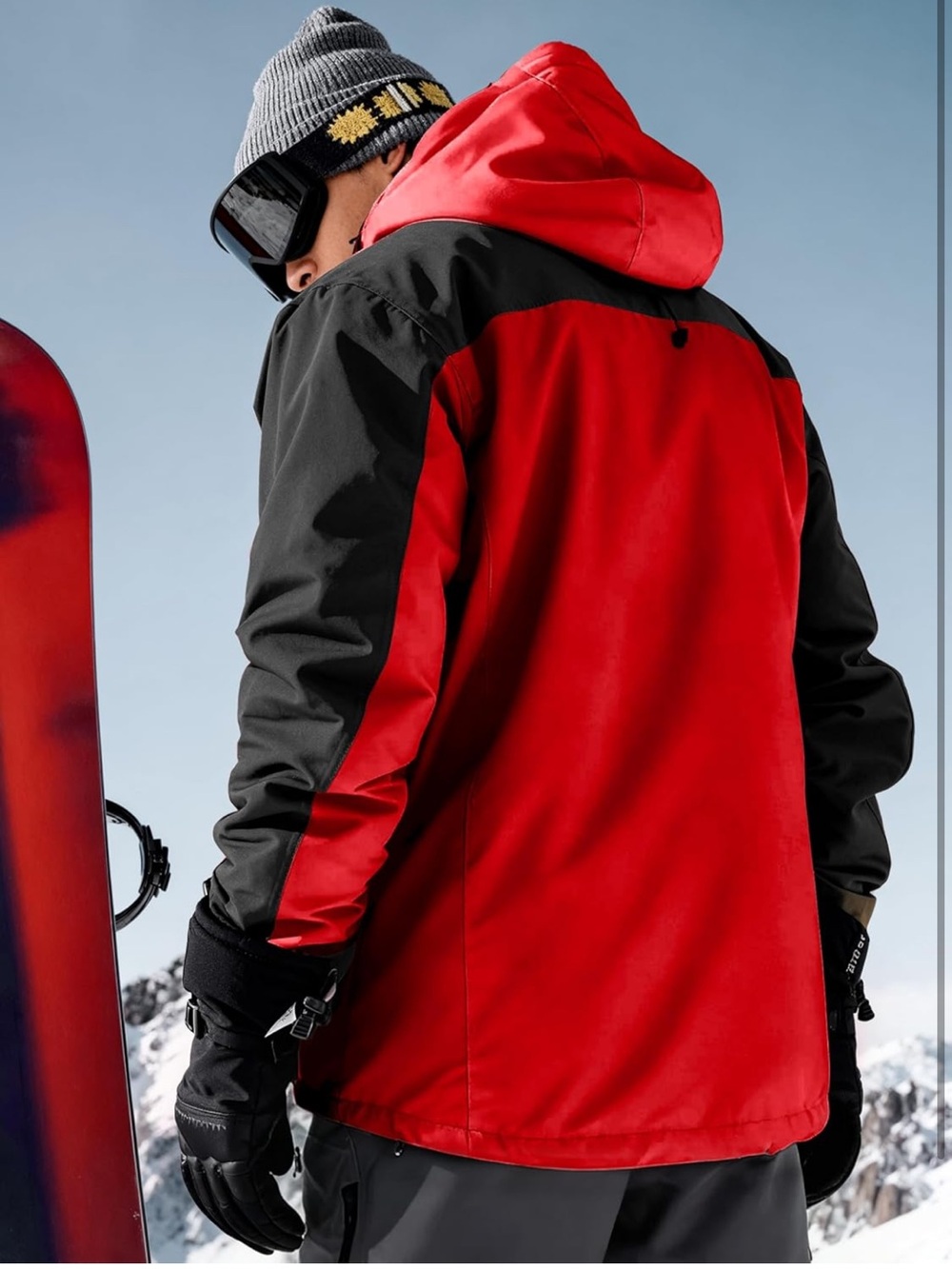 Waterproof Ski Jacket
Fleece Lined Warm Winter Snow Coat With Hood Fully 3XL - Picture 2 of 11